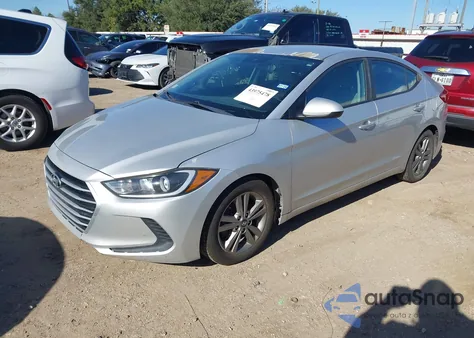 2017 Hyundai Elantra Se из США, поврежденный, VIN 5NPD84LF0HH168169